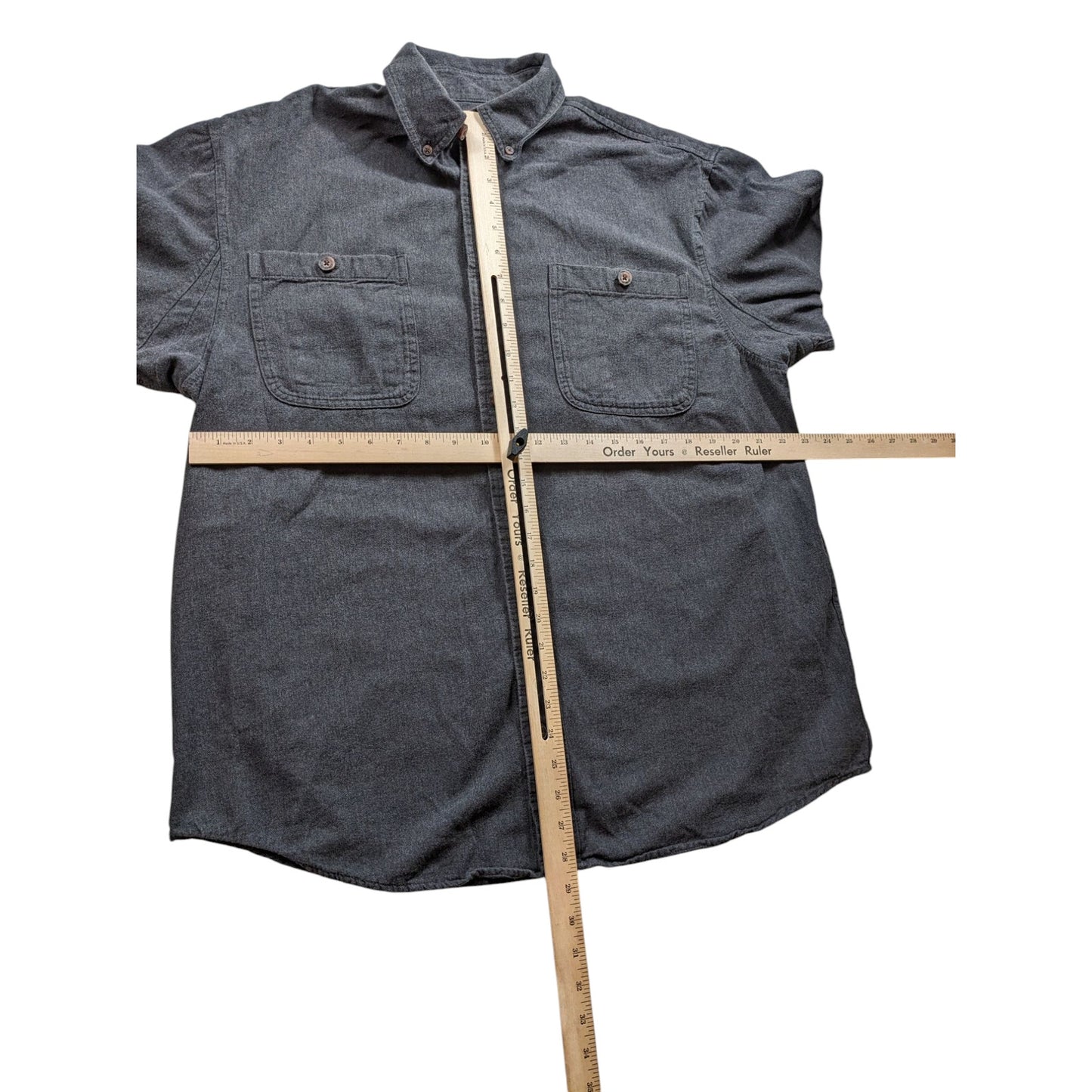 Duluth Trading Flannel Shirt Men Rugged Workwear Lumberjack Free Swingin 89328