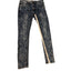 USTORM Jeans Mens Slim Fit 32x32 Blue Acid Wash Distressed Denim Retro Y2K Vibe