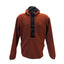 North Face Hoodie Mens Medium Pullover Fleece Jacket Rust Brown Kangaroo Pocket