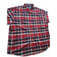 Towncraft Plaid Shirt Mens XXL Button Down Wrinkle Free Long Sleeve Front Pocket