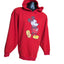 Hoodie Buddie Disney Mickey Mouse Mens XL Womens 2X Pullover Sweatshirt Kangaroo