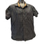 Franky Max Shirt Mens XL Short Sleeve Button Casual Collared Geometric Pattern
