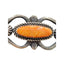 Navajo Spiny Oyster Sterling Cuff Bracelet Eva Linberg Billah Native American