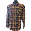 BKE Plaid Flannel Western Shirt Mens XXL Pearl Snap Long Sleeve Vintage Fit