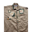 LAL Shirt Men Large Button Cabin Lodge Moose Wildlife Hunter Outdoorsman Western