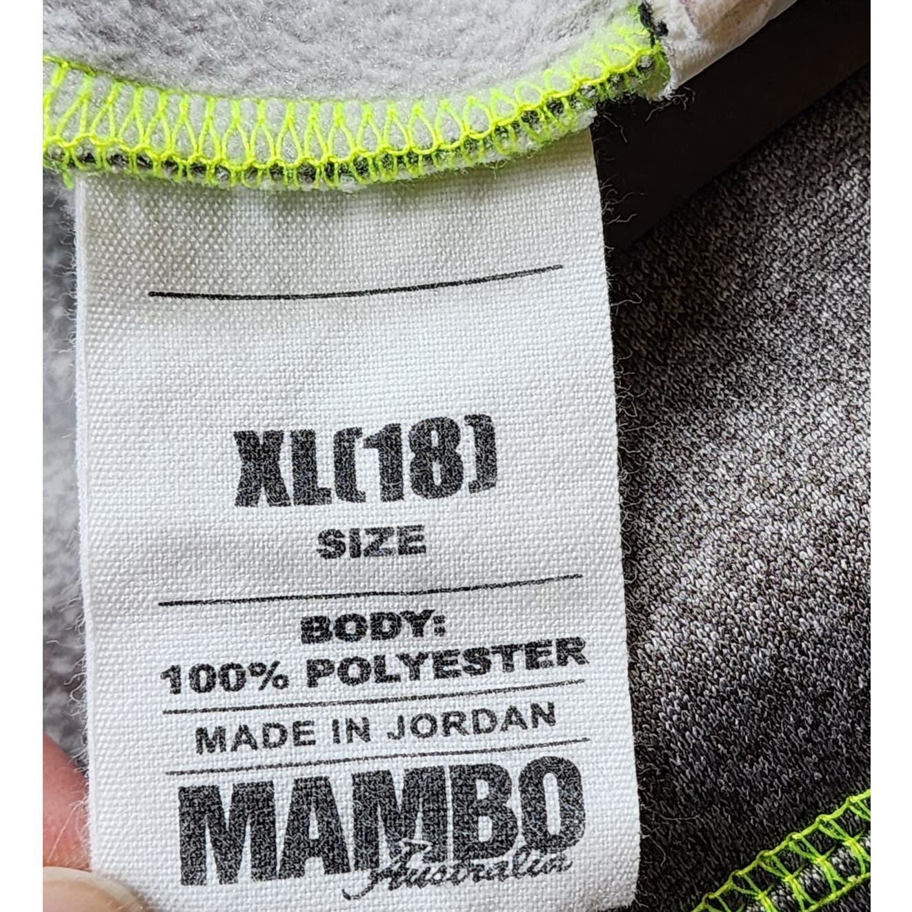 Mambo Australia Hoodie Women XL 18 Pullover Athletic Streetwear Kangaroo Pocket