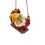 Disney Snow White Seven Dwarfs Swinging Figures Pair Whimsical Happy Bashful