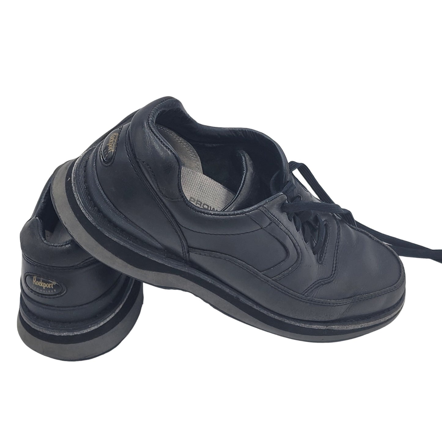 Rockport Prowalker Mens 8.5 Walking Orthopedic Lace Up Leather Hungary Vibram