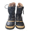 Sorel Kaufman Winter Boots Mens 8 Womens 10 Insulated Rubber Snow Lace Canada