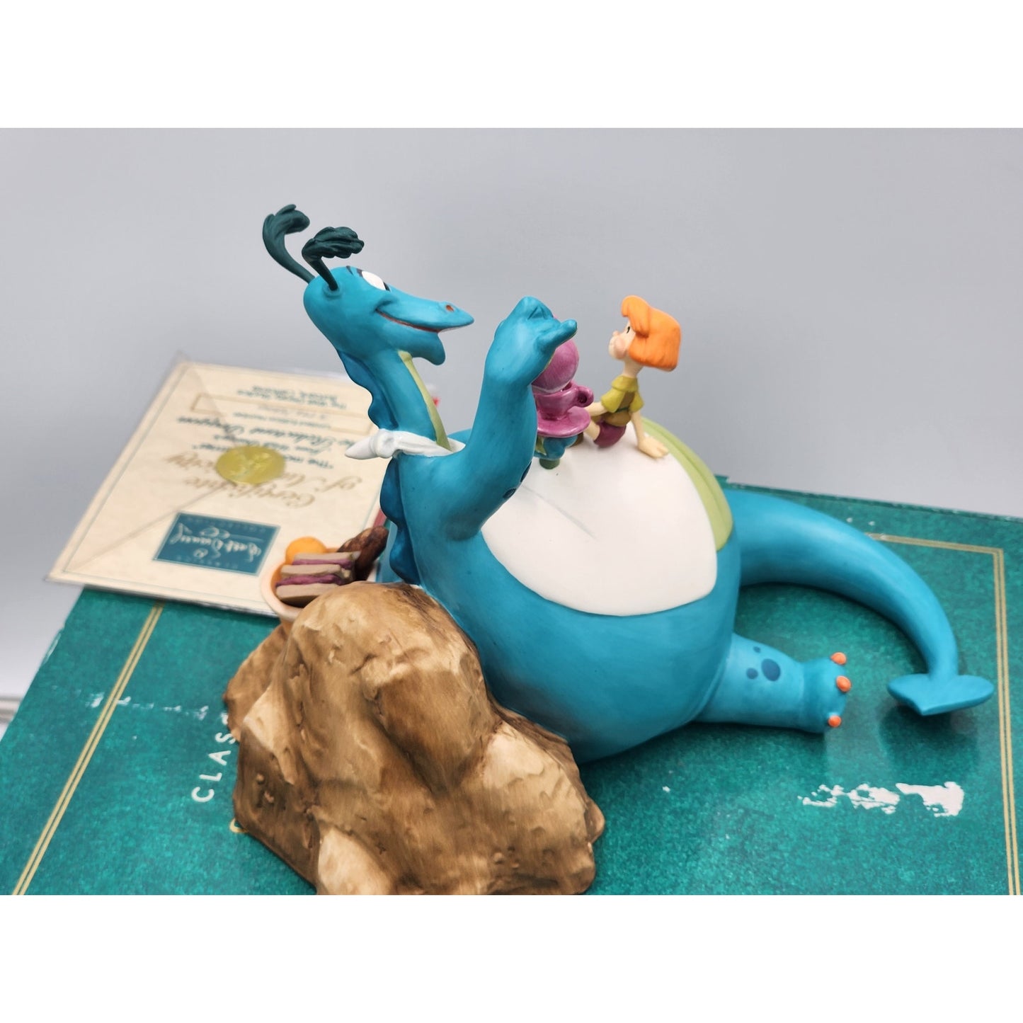 WDCC Reluctant Dragon Boy Tea More The Merrier LE Vintage Disney Retired COA Box