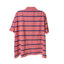 U.S. Polo Assn. Coral Polo Shirt Mens 3XLT Striped Short Sleeve Cotton Classic