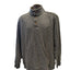 GH Bass Sweater Mens Size XL Sherpa Lined Pullover Gray Long Sleeve Pockets