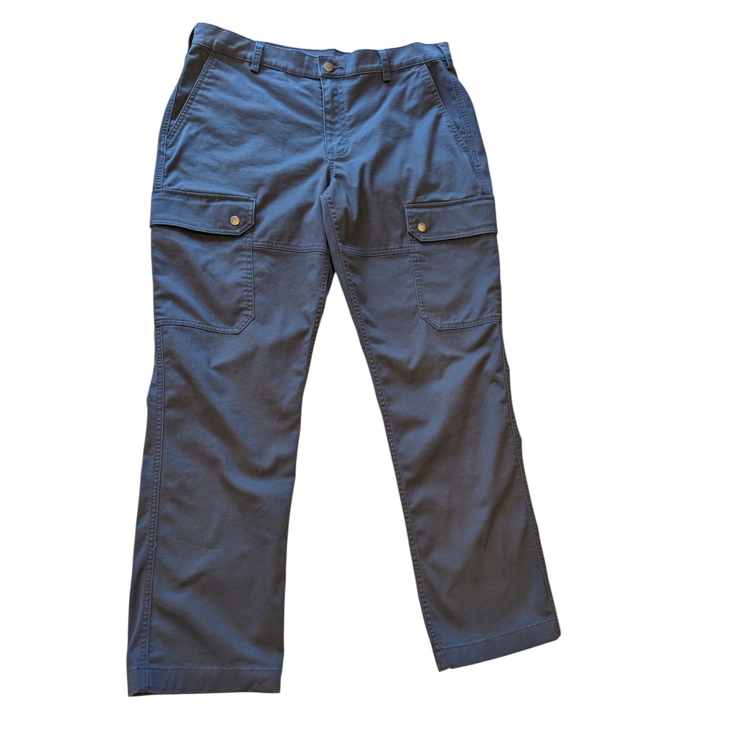 Duluth Trading 40 Grit Mens Slim Fit Work Pants 38x32 Cargo Utility Durable
