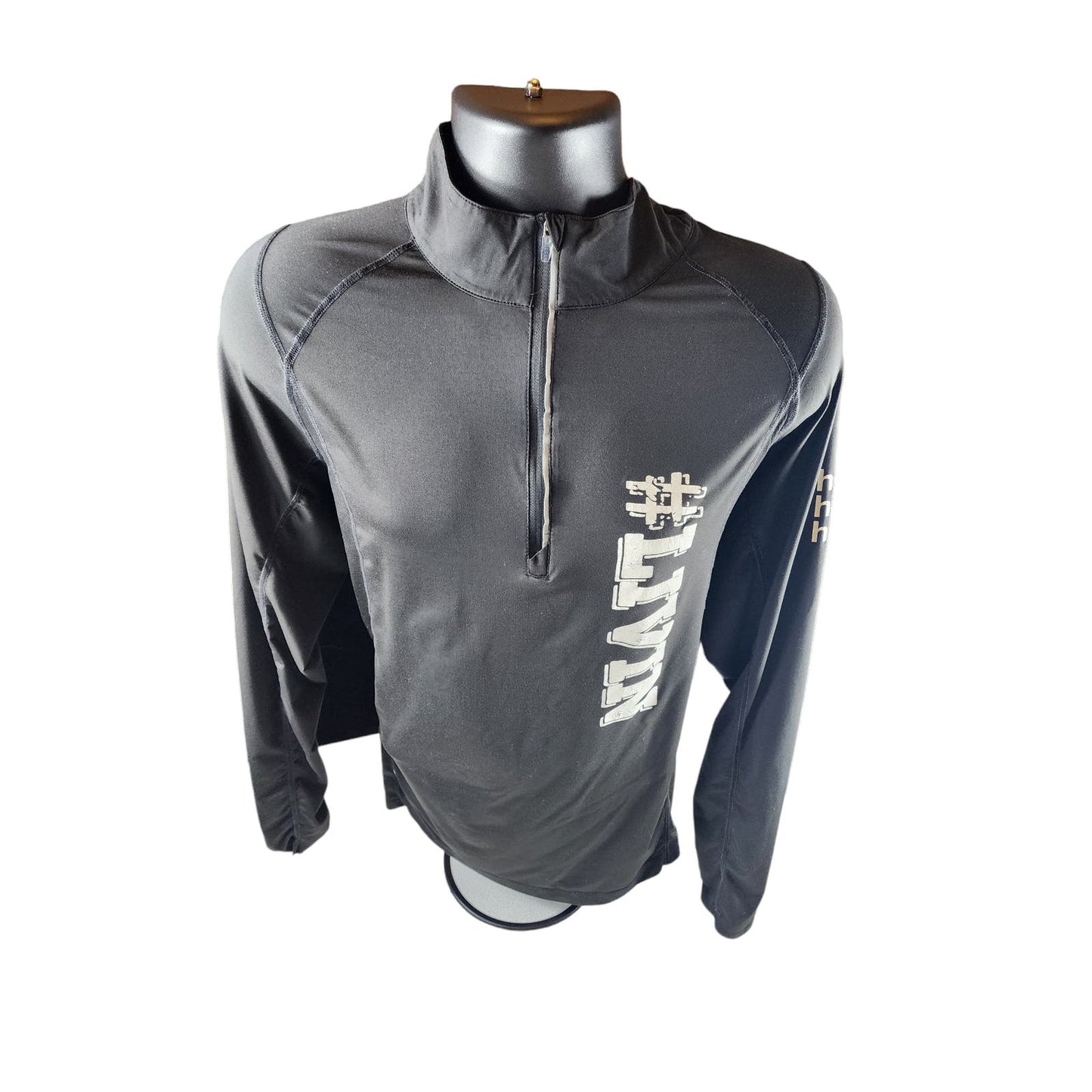 Ogio Endurance Pullover Mens Large LIVIN Help Hope Hugs Motivational Athletic