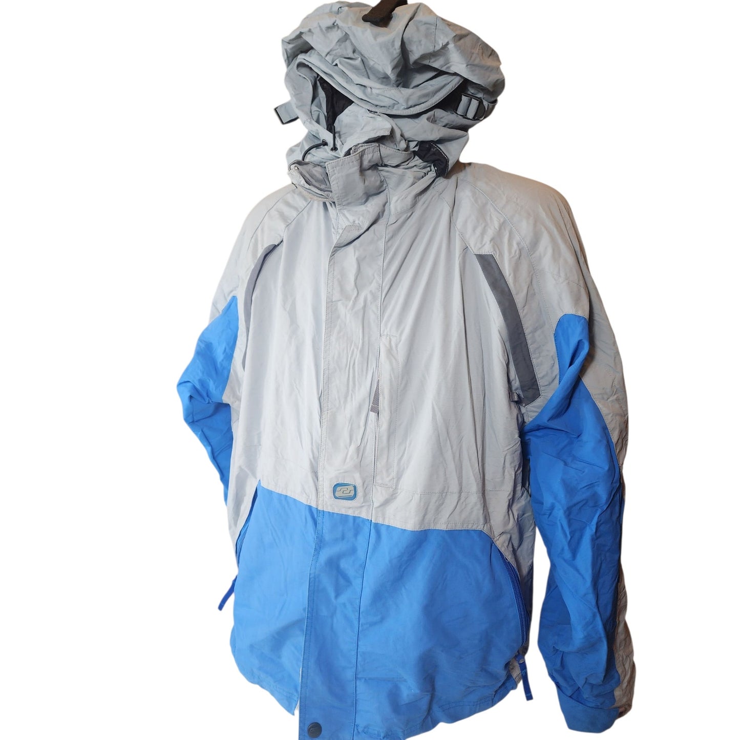 Billabong Ski Jacket Men Large Snowboard Hooded Waterproof Windproof Vintage Y2K