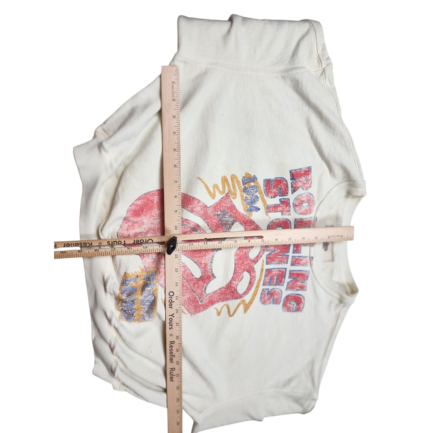 Rolling Stones x People of Leisure Sweatshirt Small 1994 Tongue Voodoo Lounge