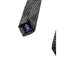 Nautica Mens Silk Tie Geometric Pattern Blue Gold Made Costa Rica Neckwear