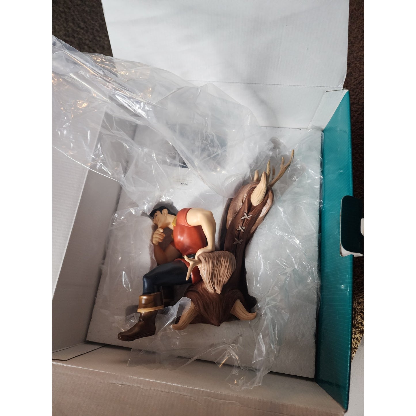 WDCC Gaston Scheming Suitor Beauty and the Beast Disney Villains COA Box Disney