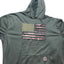 Buffalo Outdoors Hoodie 3XL Camo USA American Flag Pullover Sweatshirt Patriotic