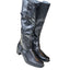 Paul Green Boots Womens 6.5 Leather Knee High Tall Riding Buckle Equestrian
