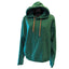 North Face Hoodie Womens Small Green Sweatshirt Pullover Kangaroo Pockets Sporty