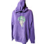 Jerzees Hoodie Women Large Graphic Lips Shh Finger Not Today Sweatshirt Y2K Rare