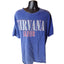 Nirvana Band T Shirt Mens 2XL Sliver Graphic Tee Grunge Distressed Vintage Style