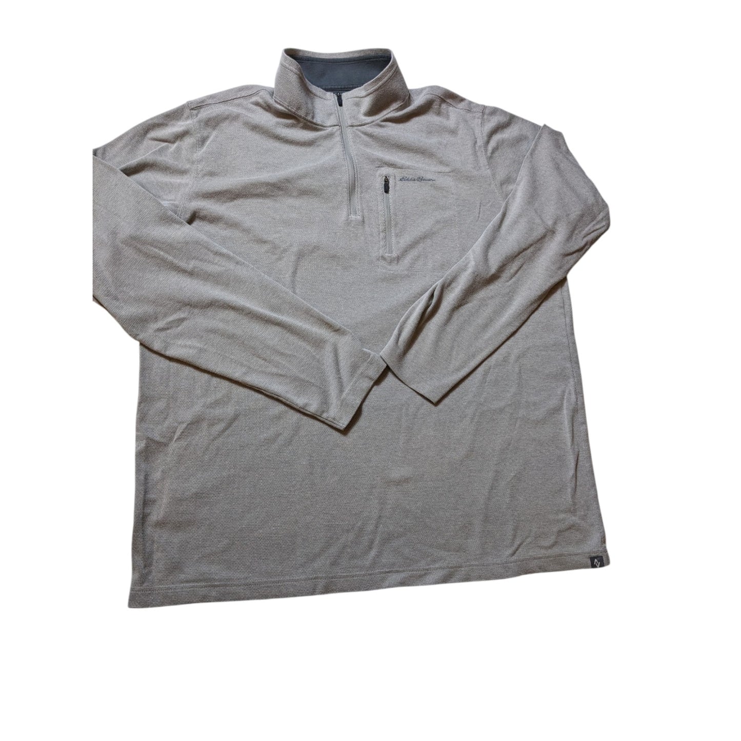 Eddie Bauer Travex Quarter Zip Pullover Mens TXL Tall Light Performance Hiking