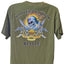 Harley Davidson T Shirt Mens Large Belize Live to Ride Biker Skull Motorcycle
