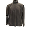 Justin Blake Fleece Sweatshirt Mens Large Quarter Zip Pullover Striped Pockets