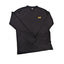 Emporio Armani EA7 Shirt Mens XL Black Long Sleeve Logo Streetwear Athleisure