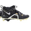 Nike Alpha Mens 11.5 Football Cleats Black White Agility Lock In Containment