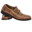 Stacy Adams Loafers Shoes Mens Size 8M Brown Leather Monk Strap 24484-221