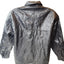 Petroff Leather Jacket Large 52 Zip Crinkle Bomber Vintage Moto Grunge 90s Y2K