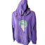 Jerzees Hoodie Women Large Graphic Lips Shh Finger Not Today Sweatshirt Y2K Rare