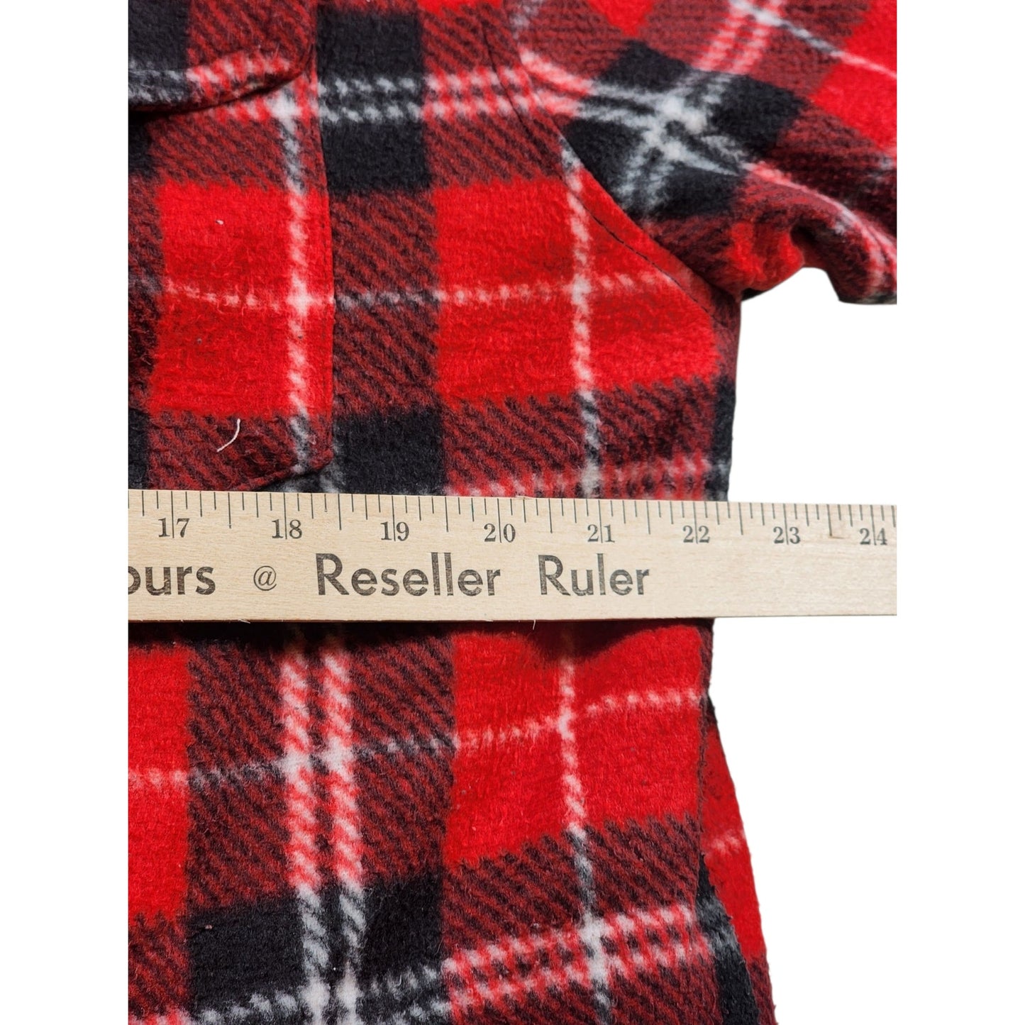 Port Nova Plaid Sherpa Zip Shirt Jacket Men XL Flannel Buffalo Hiking Lumberjack