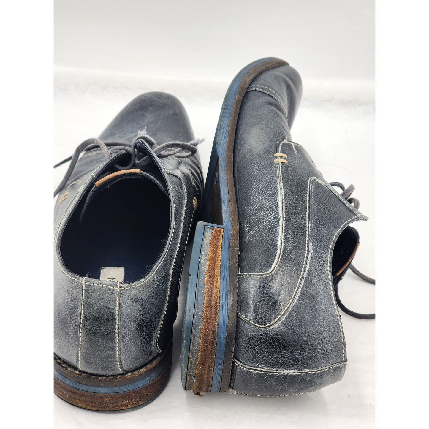 Steve Madden Shoes Mens 12 Leather Dress Cap Toe Lace Modern Gentleman Derby