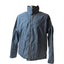 Black Rivet Jacket Men Large Lightweight Windbreaker Gingham Check Streetwear