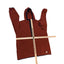North Face Hoodie Mens Medium Pullover Fleece Jacket Rust Brown Kangaroo Pocket