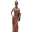 Stacy Bayne African Sculpture Village Life Jaha One Dignity Bronze Patina 21"