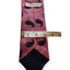 Norseman Vintage Silk Mens Tie Burgundy Necktie Neckwear Gentleman Y2k Retro