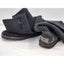 Ugg Boots Women Classic Cardy Winter Knitted Size 7 Black 5819 Mid Calf To Tall