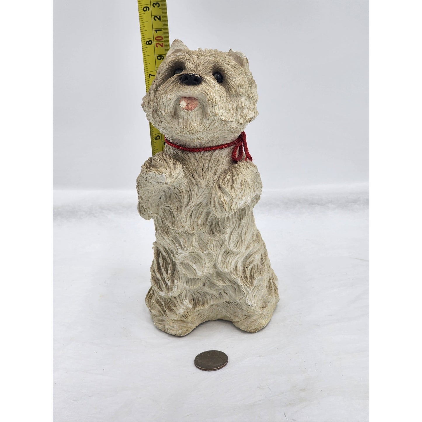 Vintage Sandicast Dog Figurine Westie West Highland White Terrier Sandra Brue
