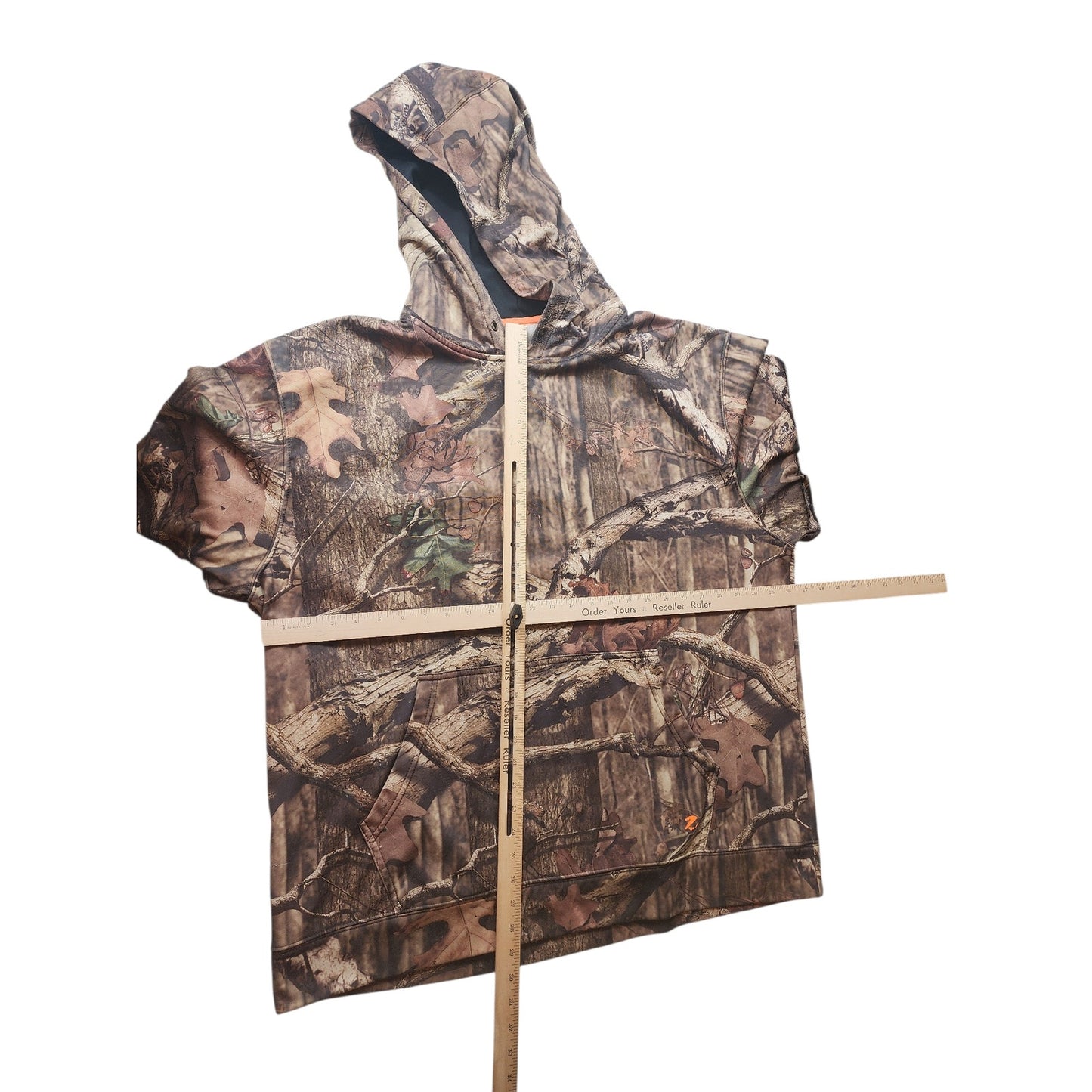 Realtree Break Up Infinity Camo Hunting Hoodie Men XL Pullover Hooded Sweatshirt