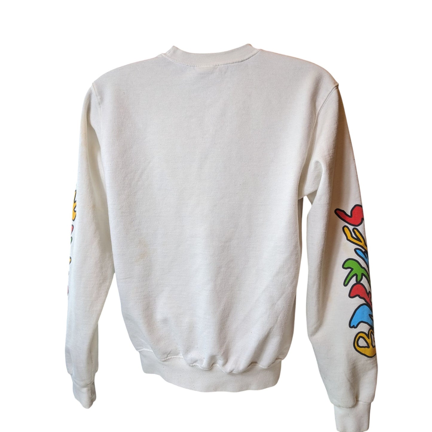 Champion ECO Pullover Adult Small Sweatshirt Earth Face Graphic Bartees Change