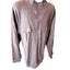 Rustic Ridge Mens Size 2XL Brown Cotton Half Zip Pullover Shirt Button Pockets