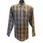 Wrangler Rugged Wear Button Up Shirt Mens XL Plaid Long Sleeve Cotton Workwear