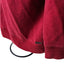 Eddie Bauer Hoodie Sweatshirt Womens XL Red Pullover Henley Style Drawstring