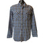Duluth Trading Shirt Mens Large Plaid Flannel Button Up Long Sleeve Pockets Work