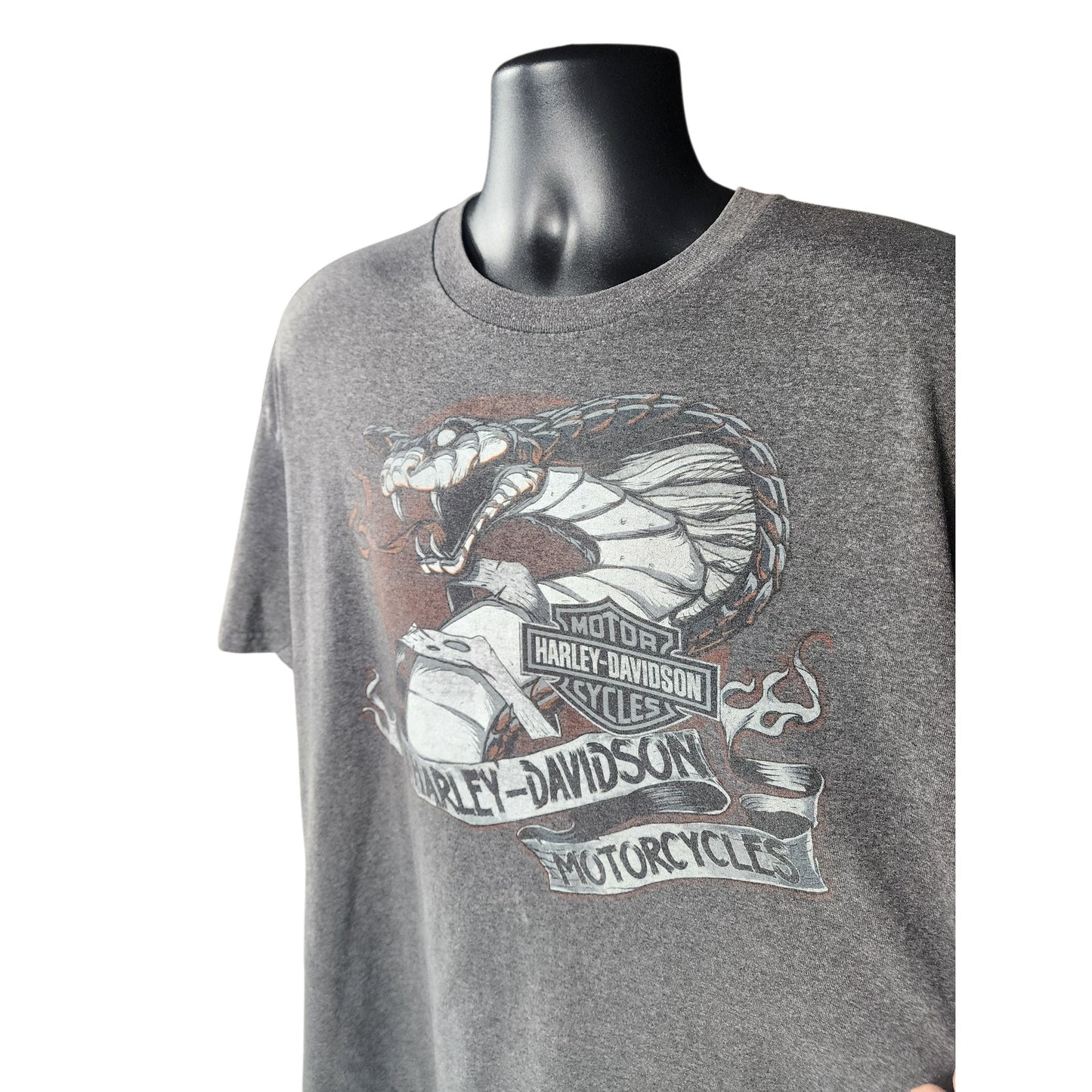 Harley Davidson T Shirt Mens XL Graphic Scottsdale Arizona Dragon Tee Biker Moto